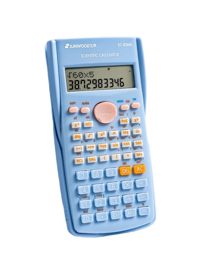 Sunwood (Sunwood) Function Scientific Calculator 240 Functions Exam Computer (Suitable For Junior And Senior High School Students) Ec-82Ms Twilight Blue - Image 3
