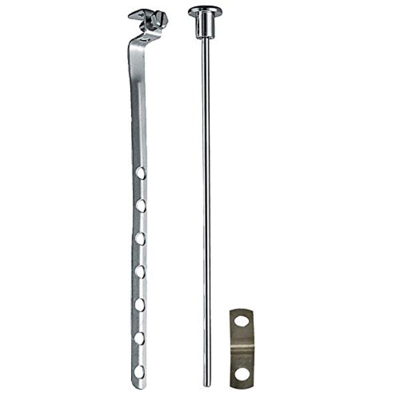 PermaFLOW PF WaterWorks PF0906-CH Universal Lavatory Pop-Up Drain Lift Rod, Linkage, and Spring Clip Kit, Chrome, PF0906-CH - Image 3
