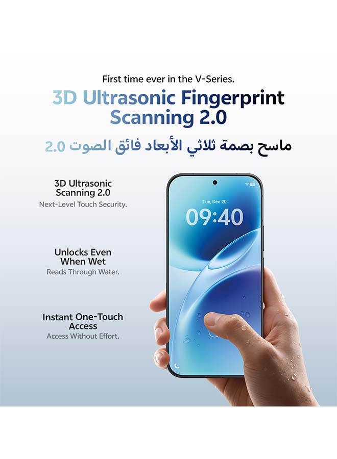 فيفو V70 5G AI ثنائي الشريحة أسود أصلي 8GB 256GB مع هدايا حصرية: سماعات TWS Air 3، شاحن 90W، غطاء واقي، استبدال البطارية مجانًا لمدة 4 سنوات وضمان 24 شهرًا + 1 سنة لاستبدال الشاشة - نسخة الشرق الأوسط - Image 5