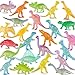 Yeonhatoys 96 Piece Glow in Dark Mini Dinosaur Toy Set24 Style Plastic Realistic Dino Figure Kid Birthday Party Favors Supplies Goody Bag Valentines Day Gift Pinata Stuffers Easter Eggs Easter Basket Filler - Image 4