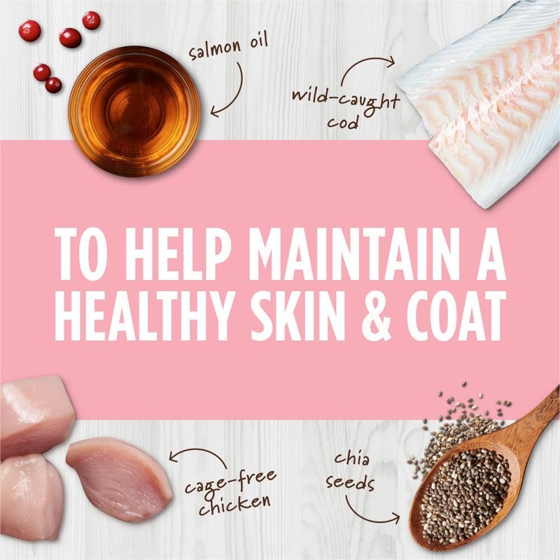 Instinct مزيج معزز من Instinct Raw Boost لصحة الجلد والمعطف - طعام قطط مجفف بالتجميد - 5.5 أونصة - Image 5