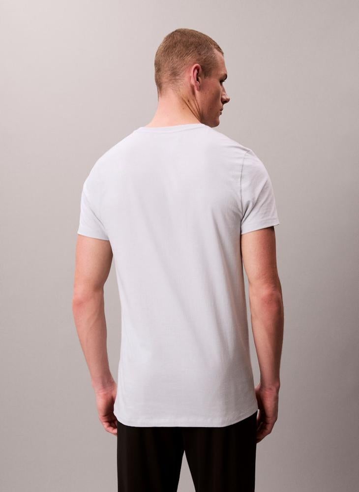 CALVIN KLEIN 3 Pack Crewneck T-Shirt - Cotton Classics - Image 3