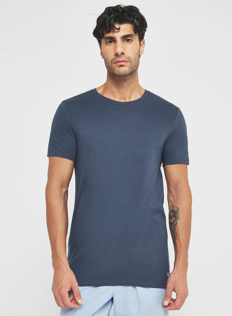 CALVIN KLEIN 3 Pack Crewneck T-Shirt - Cotton Classics
