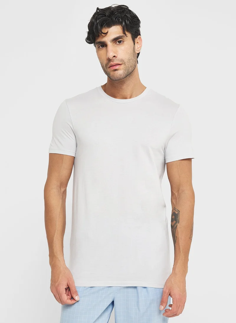CALVIN KLEIN 3 Pack Crewneck T-Shirts - Cotton Classics