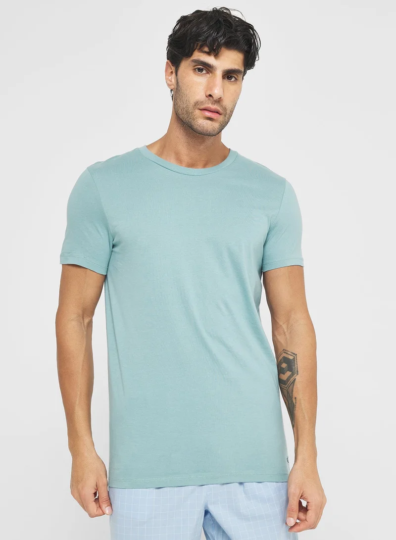 CALVIN KLEIN 3 Pack Crewneck T-Shirts - Cotton Classics