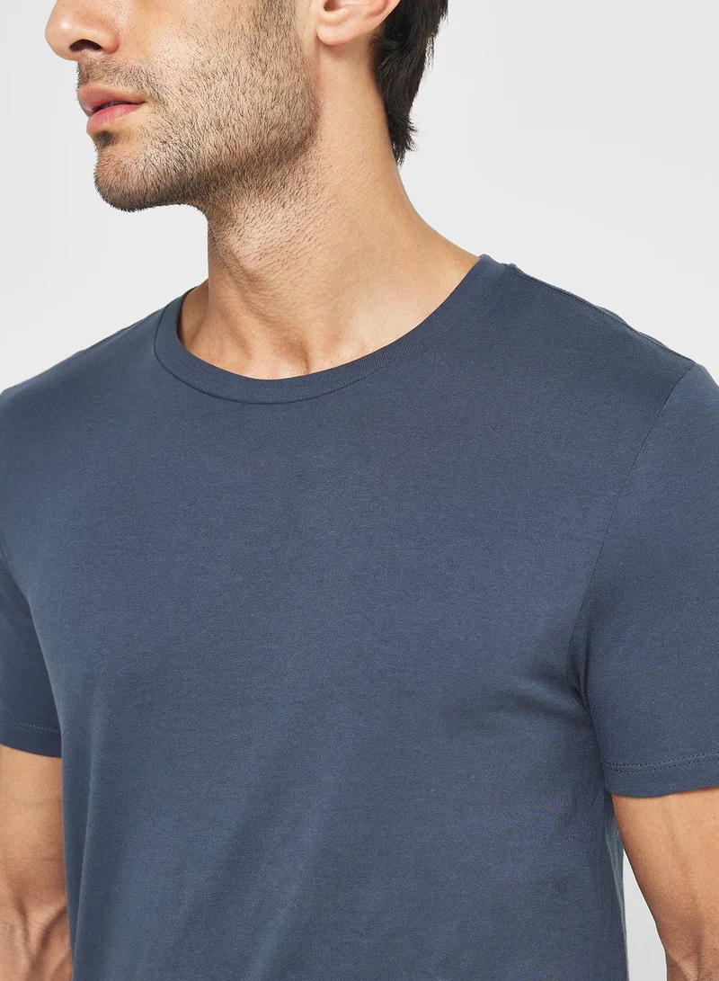 CALVIN KLEIN 3 Pack Crewneck T-Shirts - Cotton Classics