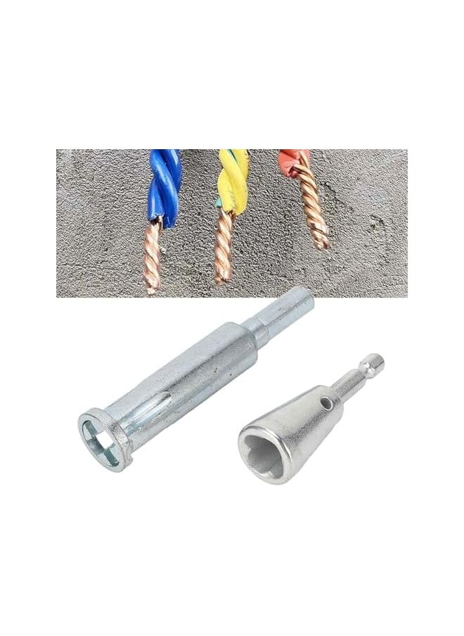 PROMASS promass Wire Twisting Tool Stripper, Quick Connector Tool, 40Cr Steel Wire Terminals Power Tools, High Efficiency, with Storage Boxes  - Image 3