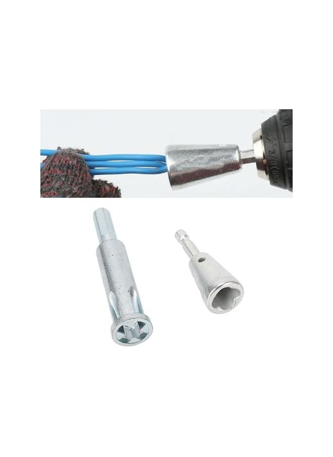PROMASS promass Wire Twisting Tool Stripper, Quick Connector Tool, 40Cr Steel Wire Terminals Power Tools, High Efficiency, with Storage Boxes  - Image 2