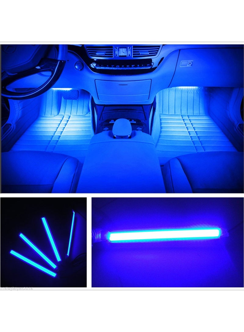 سيارة LED شريط الضوء, سيارة 4pcs 36 LED سيارة الأضواء الداخلية تحت مجموعة الإضاءة مقاومة للماء,الغلاف الجوي نيون أضواء الشريط للسيارة,DC 12V - Image 1