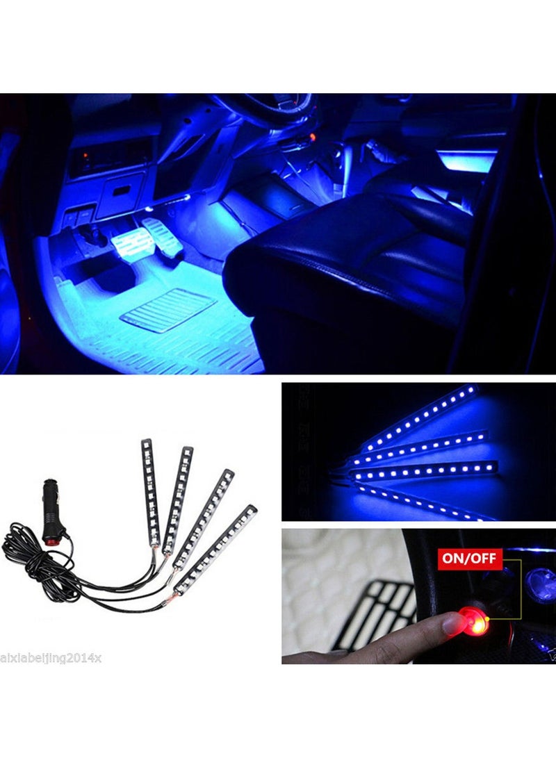 سيارة LED شريط الضوء, سيارة 4pcs 36 LED سيارة الأضواء الداخلية تحت مجموعة الإضاءة مقاومة للماء,الغلاف الجوي نيون أضواء الشريط للسيارة,DC 12V - Image 3