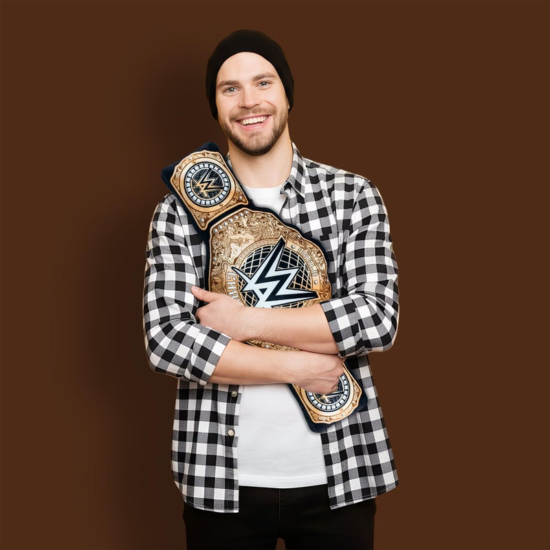 Bleacher Creatures WWE Heavyweight Championship 24" Bleacher Buddy Belt - Soft Plush Toy - Image 4