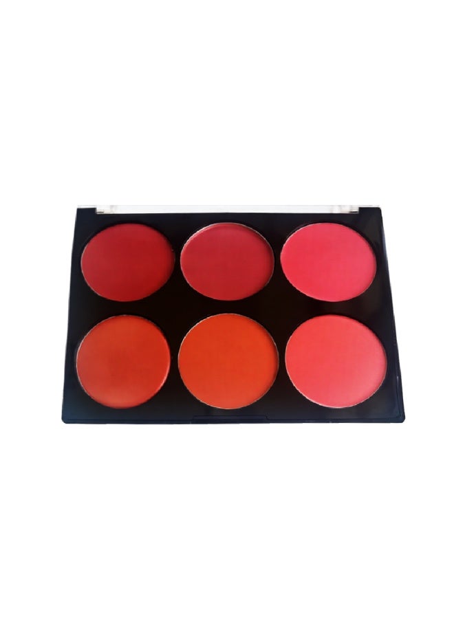 Monaya S001 Creamy Blush Set - 6 Colors, Long-Lasting & Moisturizing Formula, 12g Each, Perfect for All Skin - Image 2