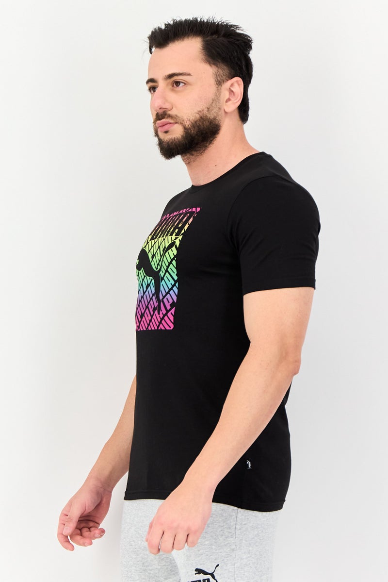 PUMA Men Regular Fit Short Sleeve Outdoor T-Shirt, Black - Image 2