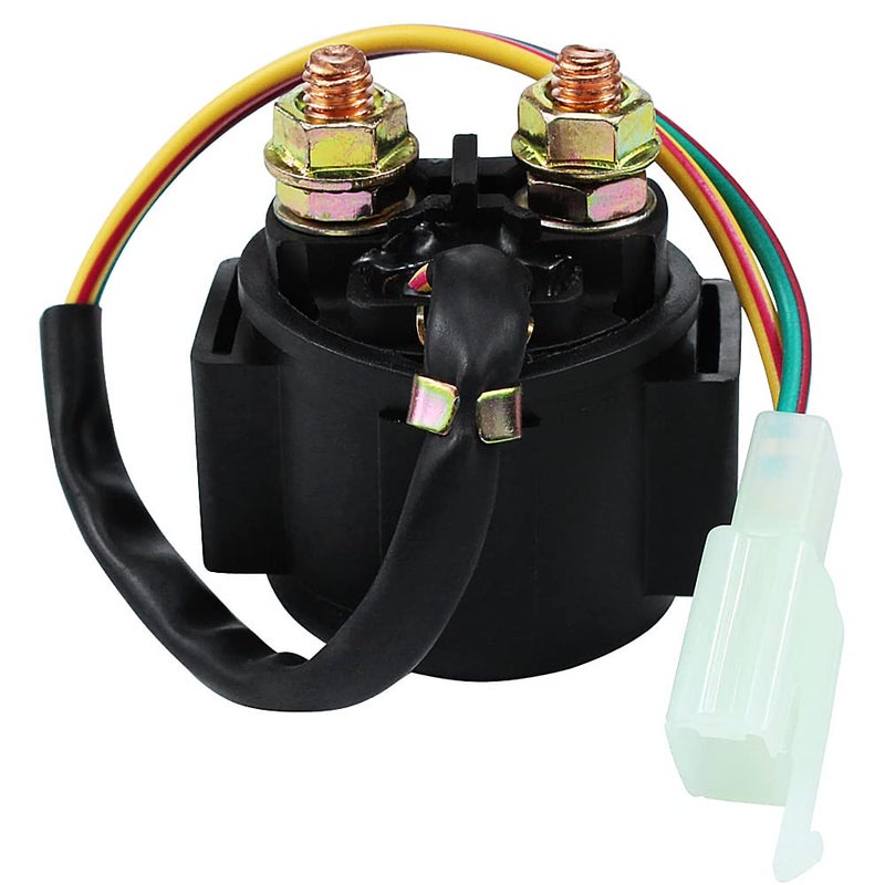 LOCOPOW GY6 Starter Solenoid Relay for Chinese 50cc 125cc 110cc 150cc 200cc 250cc ATV 4 Wheel Scooter Go Kart Quad Moped Dirt Pit Bike Tao Tao Coolster Coolster Coleman Apollo X pro Kids Part Switch
