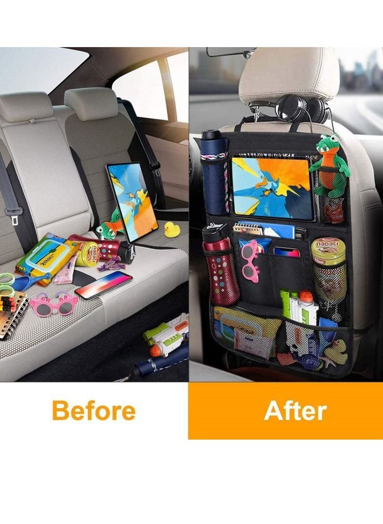 Cool Baby COOLBABY Car Rear Seat Organizer Seat Back Protector For Holding 13 "iPad11 Storage Bag Garbage Bag Car Storage And Storage Space  - Image 3