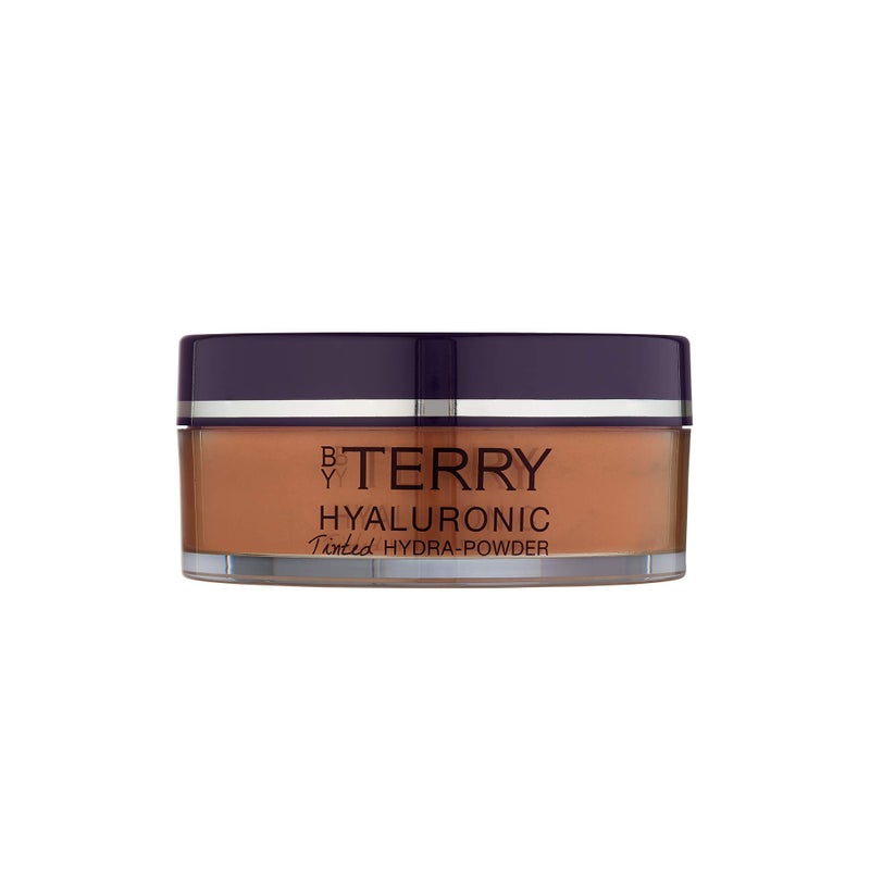 By Terry Hyaluronic Tinted Hydra-Powder, Non-Drying Loose Face Setting Powder, Blur Imperfections & Mattify, Dark, 0.35 oz - Image 4