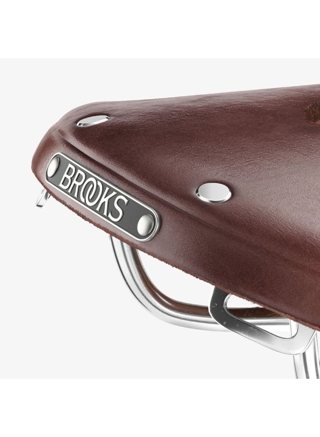 Brooks England Brooks B17 Carved Leather Saddle Brown - Image 2