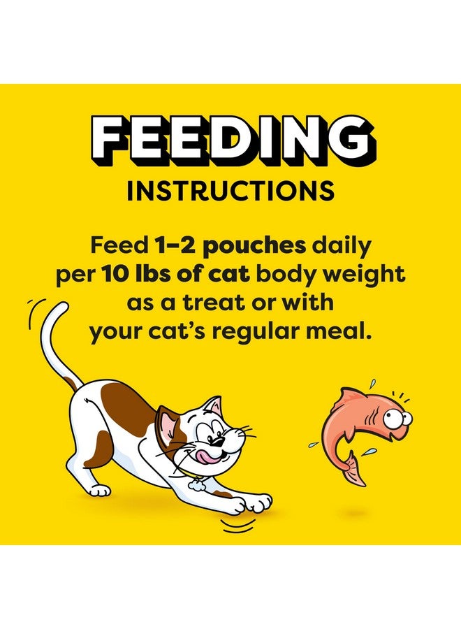 Temptations Creamy Puree with Salmon Lickable, Squeezable Cat Treats, 0.42oz Pouches, 4 Count (Pack of 11) - Image 5