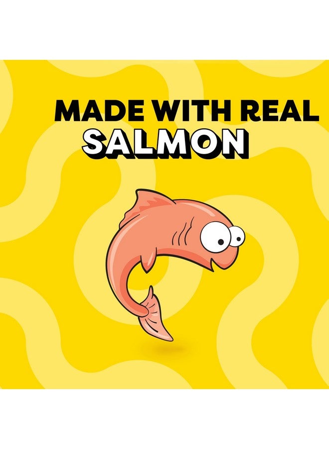 Temptations Creamy Puree with Salmon Lickable, Squeezable Cat Treats, 0.42oz Pouches, 4 Count (Pack of 11) - Image 2