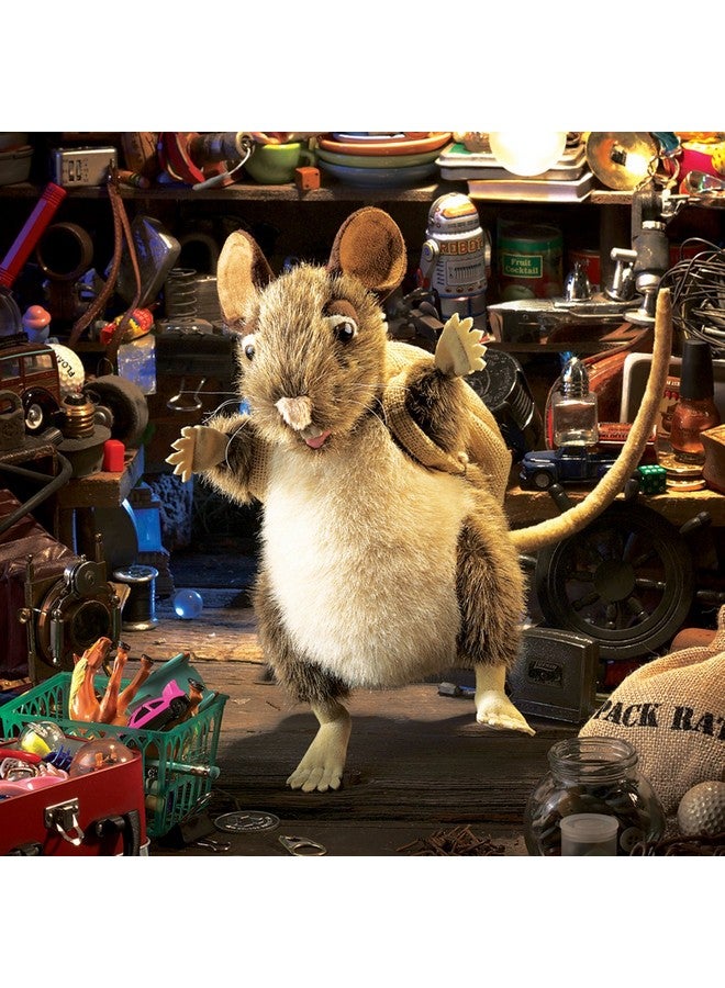 Folkmanis Pack Rat Hand Puppet, Brown, Beige, 1 EA - Image 3