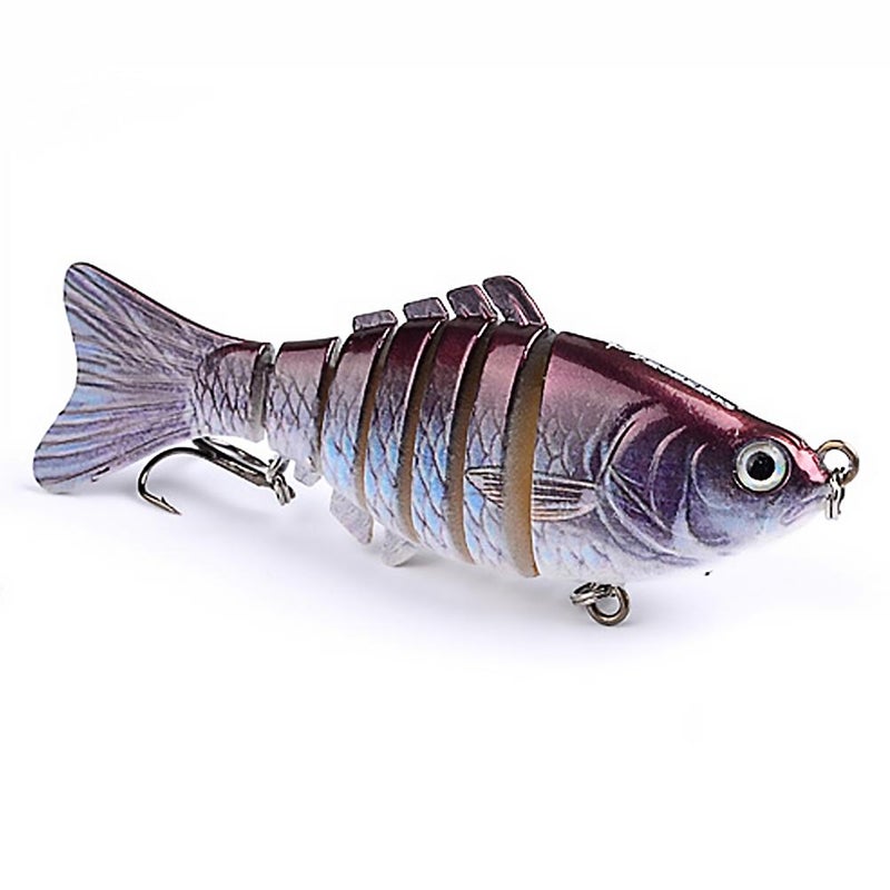 10cm multi-segmented fish lure, 15.5g, seven-segmented artificial lure for long-distance casting. - Image 3