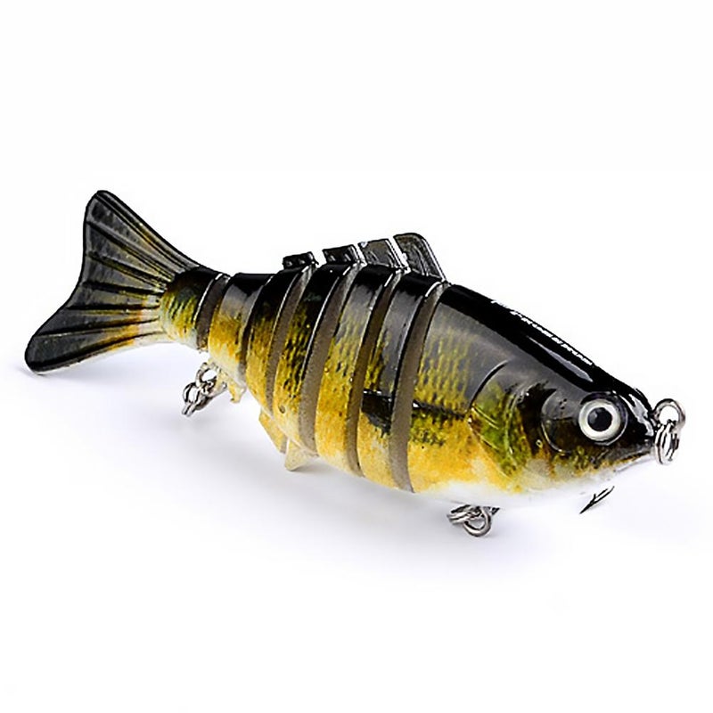 10cm multi-segmented fish lure, 15.5g, seven-segmented artificial lure for long-distance casting. - Image 5