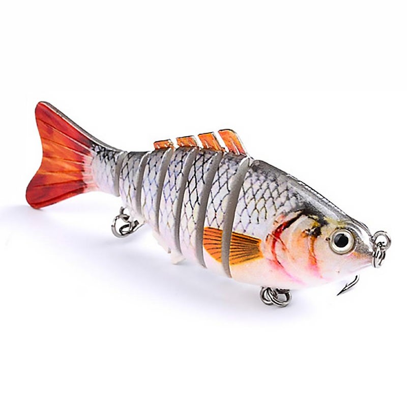 10cm multi-segmented fish lure, 15.5g, seven-segmented artificial lure for long-distance casting. - Image 4
