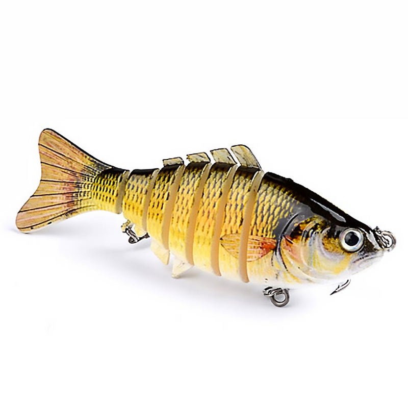 10cm multi-segmented fish lure, 15.5g, seven-segmented artificial lure for long-distance casting. - Image 2