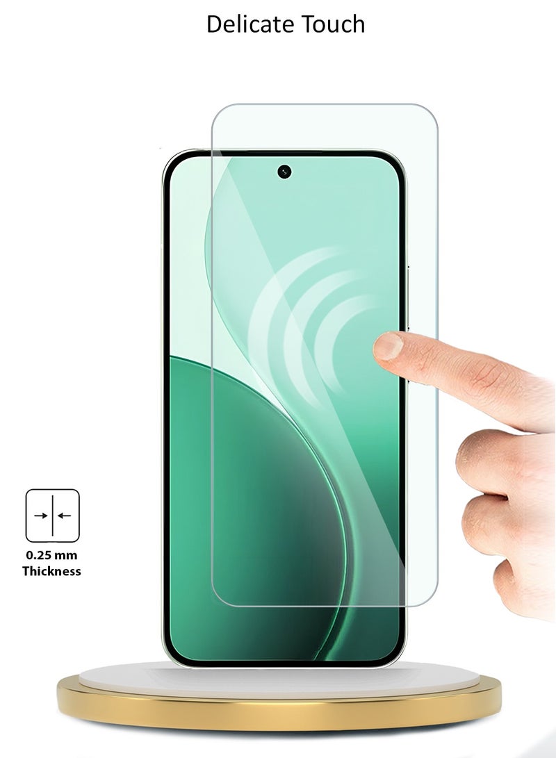 Wtech Oppo Reno14 F 5G 2025 WTech Premium Series Curved Edges 9H 2.5D Tempered Glass Screen Protector (MSG9CN) - Clear - Image 4