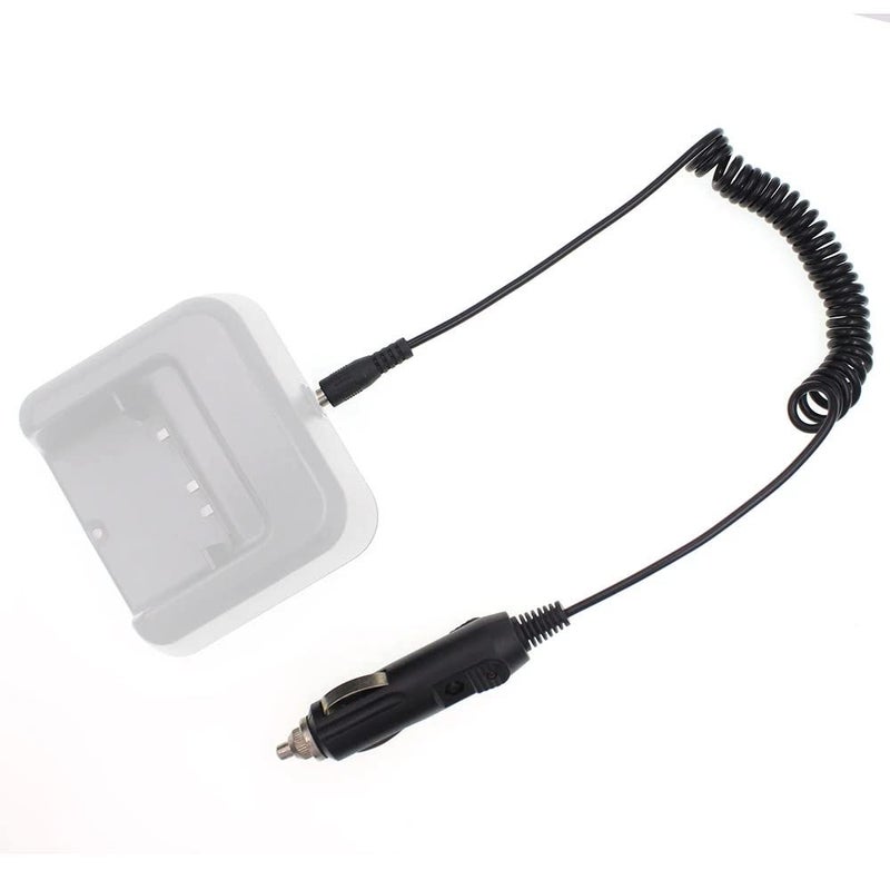 Baofeng UV-5R Charger Ham Radio Base Desktop Charger DC 12V Car Charge Cable for Baofeng UV-5R Series - Image 5