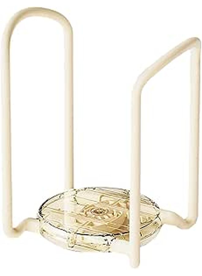 Expandable 2 Piece Dish Rack Set Adjustable Kitchen Plate And Bowl Organizer - Image 1