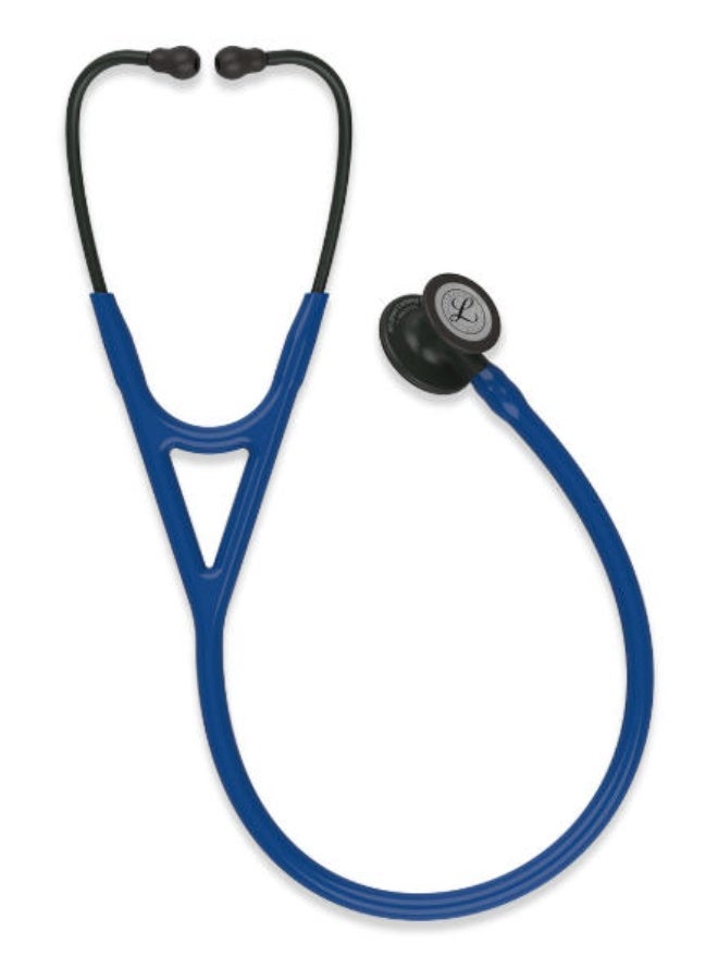 ثري أم ليتمان سماعة تشخيصية 3M™ Littmann® Cardiology IV™، 69 سم (أزرق داكن 6168) - Image 2