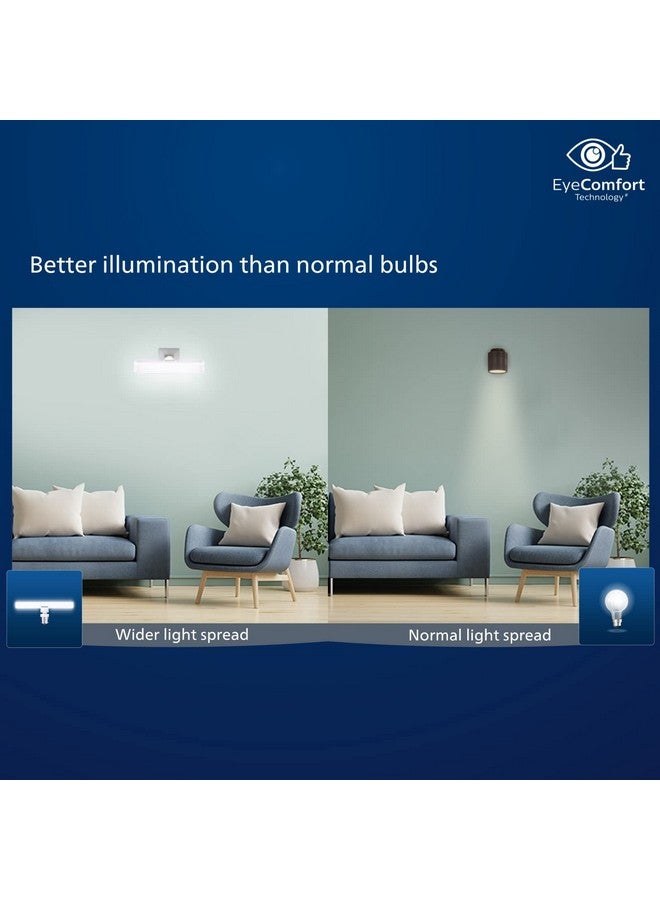 PHILIPS 10W LED Base B22 Linear Lamp (Crystal White) - Pack of 6 - Image 4