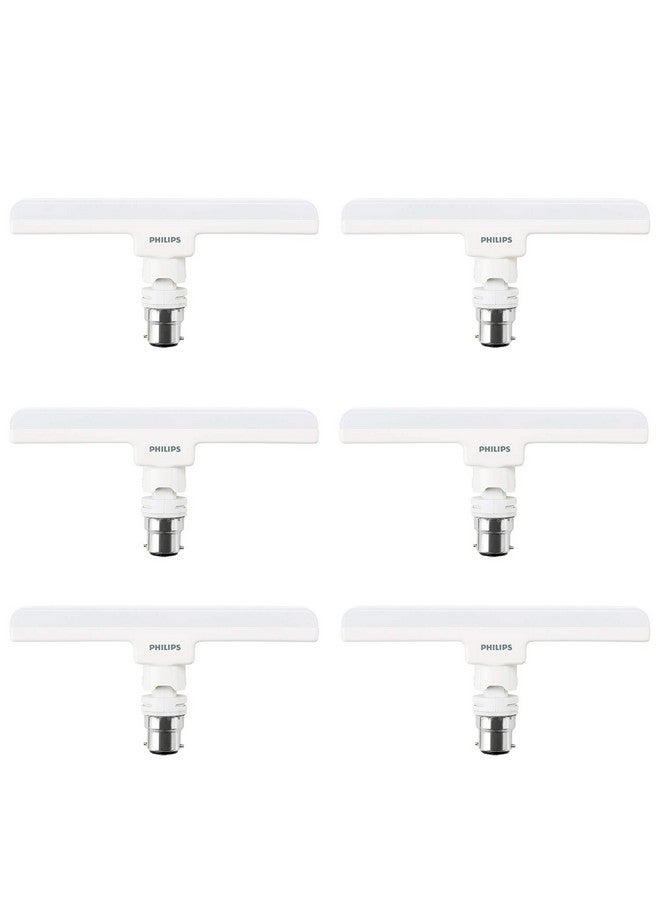 PHILIPS 10W LED Base B22 Linear Lamp (Crystal White) - Pack of 6 - Image 1
