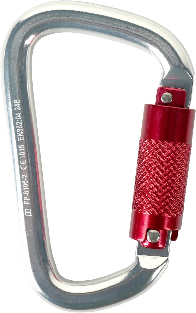 FUSION Climb Swift Lock Auto Locking Aluminum Carabiner - Lightweight and Strong for High-Altitude Workers, Hammocks, Camping Accessories,Hiking,Keychains,Outdoors and Gym,Dog Leash,Harness and Key Ri - Image 2