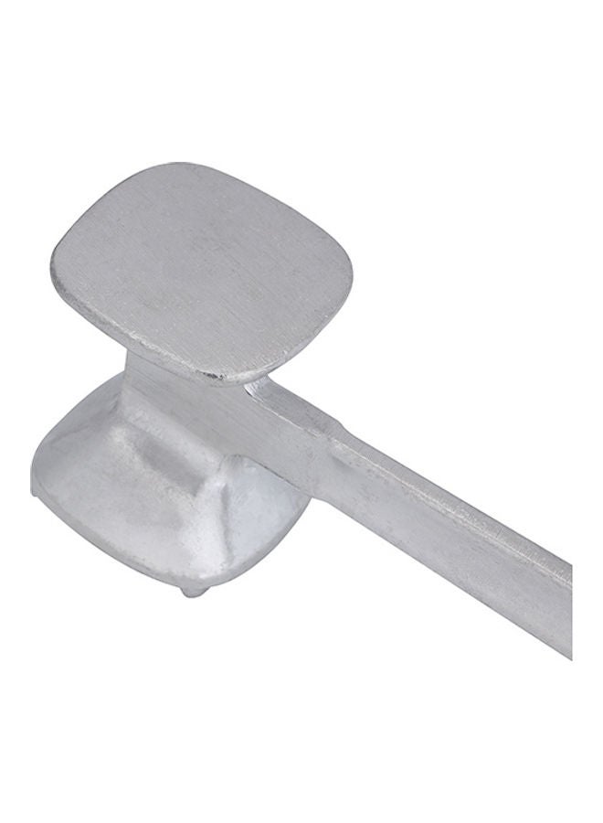 Royalford Meat Tenderizer, Aluminium Steak Pounder Hammer RF10774 Ideal for Kitchen & BBQ Meat SILVER - Image 4