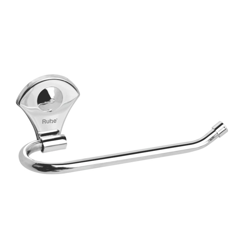 Ruhe Napkin Ring | Feather Series Premium Grade Stainless Steel Wall Mounted Round Napkin Ring | Chrome Finish | Pack of 1 - Image 4