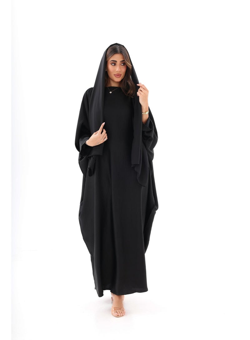 عباية لونا بحزام