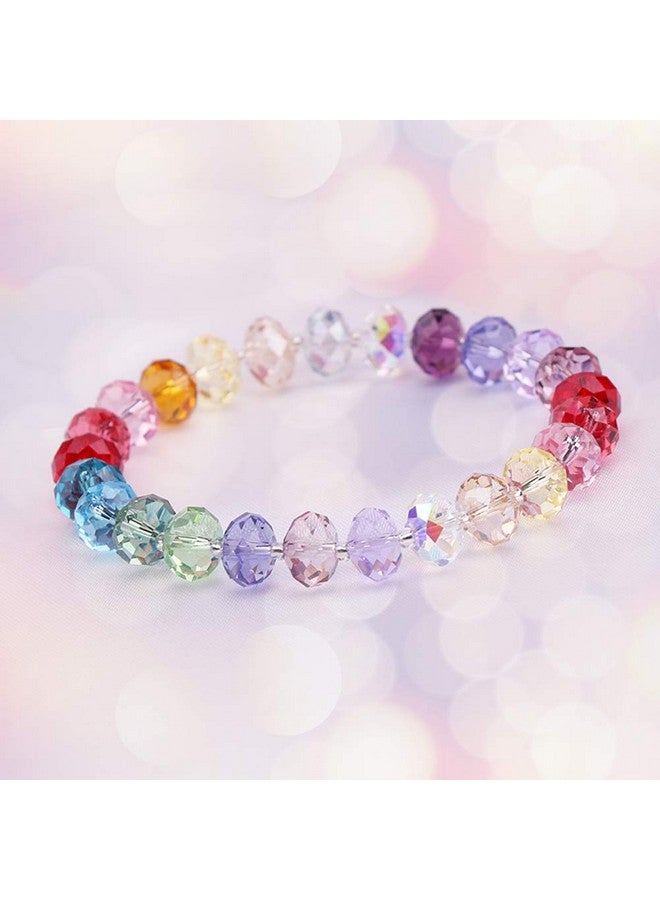 Bingcute 6Mm Wholesale Briolette Crystal Glass Beads Finding Spacer Beads Faceted 5040 Briollete Rondelle Shape Assorted Colors With Container Box - Image 5