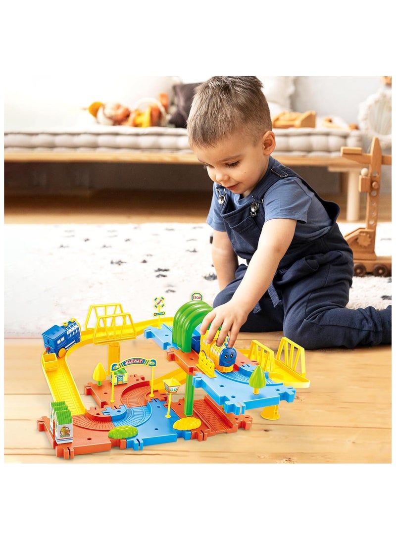 Train Set for Boys - 41 Pieces - Image 1