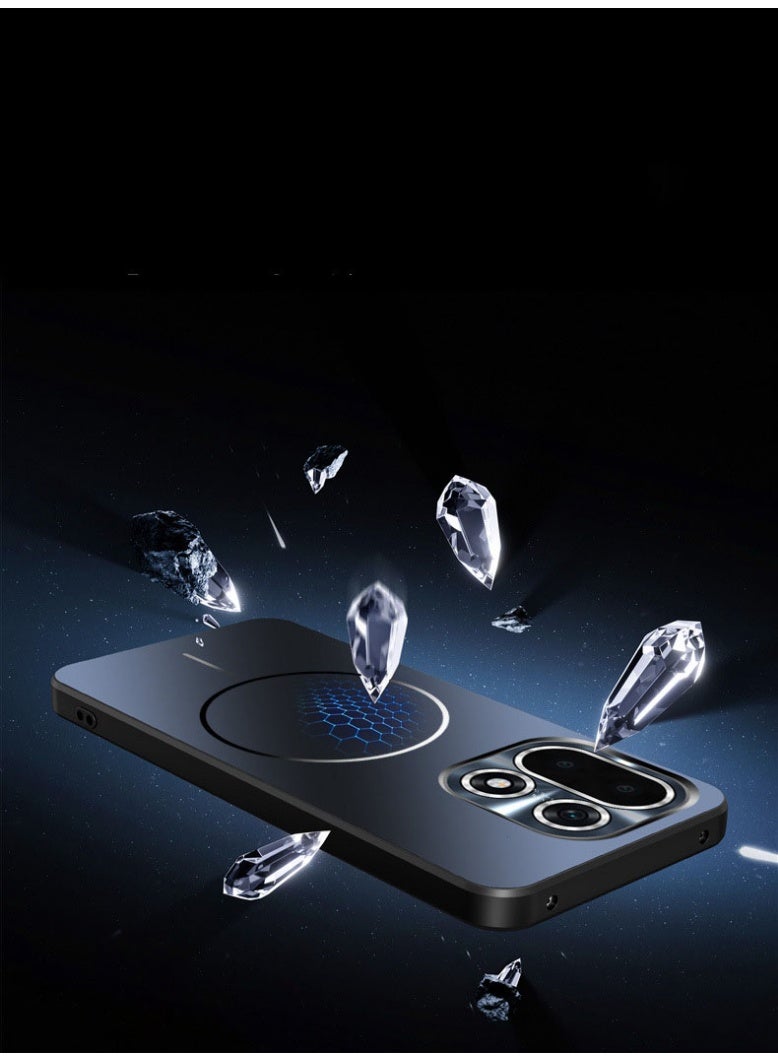 Back Cover Case for OnePlus 15 Shockproof Protective Stellar Arc Mag Ring TPU Case for Men  Boys - Image 2