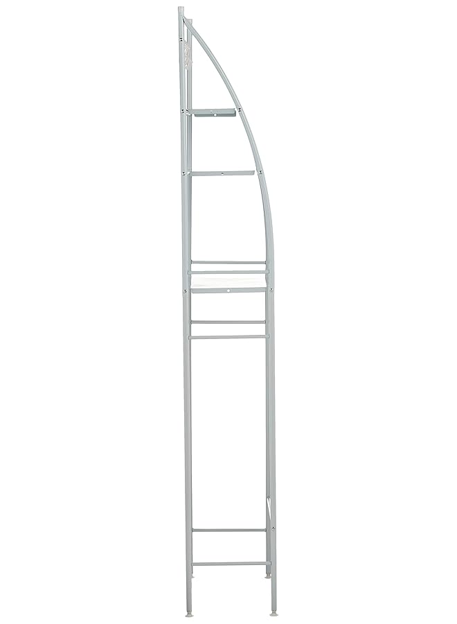 erorex Stainless Steel Shelf Bathroom Space Saver 3 Tier Toilet Towel Storage Rack Holder Over The Bathroom Toilet Shelf Organizer - Image 3