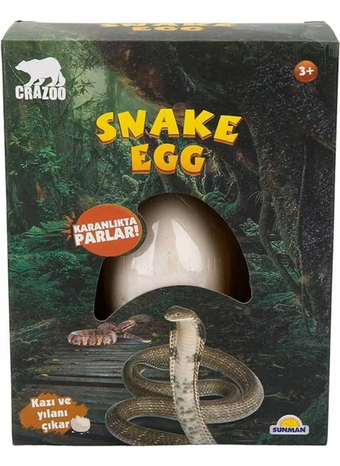 ديدي Crazoo Glow in the Dark Snake Egg Digging Set