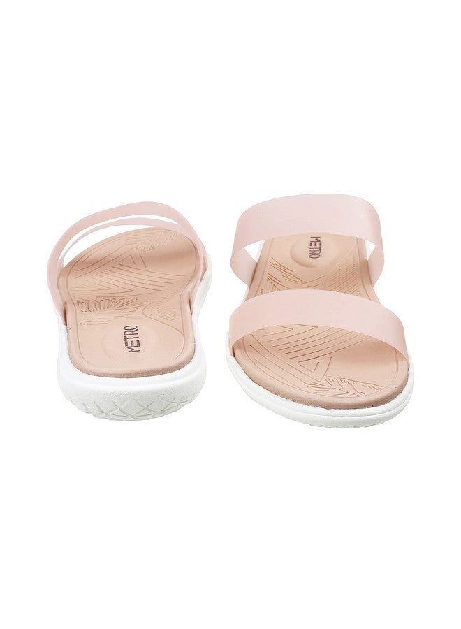 مترو نعال Metro النسائية المصنوعة من مادة صناعية باللون الوردي (المقاس (5 المملكة المتحدة (38 الاتحاد الأوروبي)) - Image 5