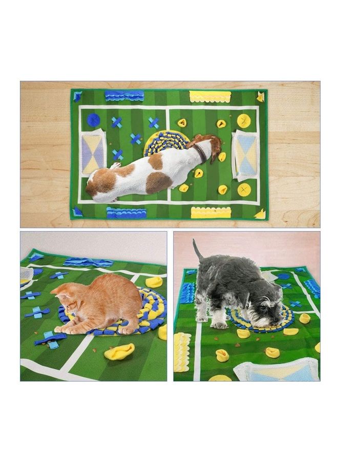 NIBEMINENT Pet Snuffle Training Feeding Mat Multicolour - Image 2