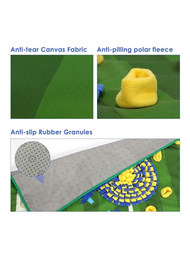 NIBEMINENT Pet Snuffle Training Feeding Mat Multicolour - Image 4