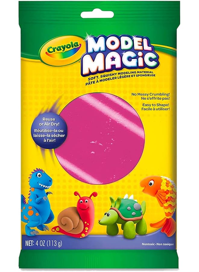 Crayola Model Magic Raspberry 113G Cy57 4486 - Image 1