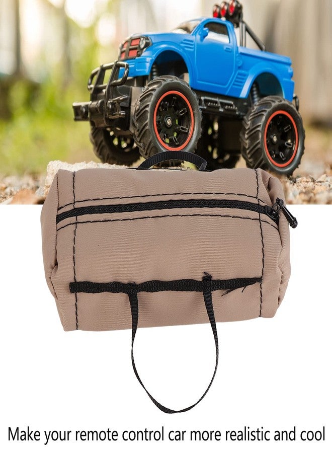 FOLOSAFENAR RC Luggage Carrying Bag, Realistic Durable RC 1/10 Mini Luggage Bag Easy to Use for Decoration(Khaki) - Image 2