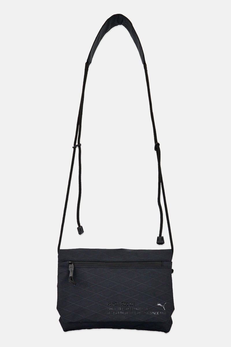 PUMA Men Brand Logo Cross Body Bag, Black - Image 1