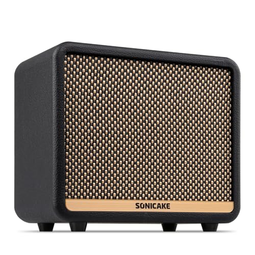 SONICAKE 10W BT Guitar Amplifier MultiEffect Digital Modeling Speakers with APP Portable Desktop Allinone Guitar Amp with 80 Effects 100 Preset for Bedroom Practice OTG AMPCUBE QAM20 - Image 1